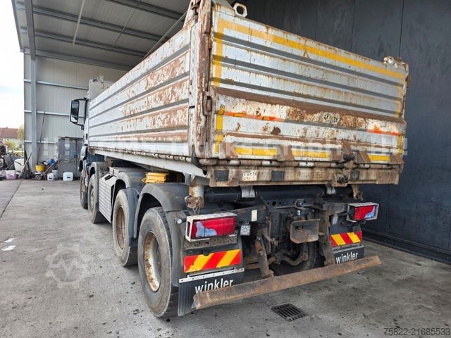 Kipper LKW MAN TGS 35.480 / 8X4 / Meiller Bordmatik