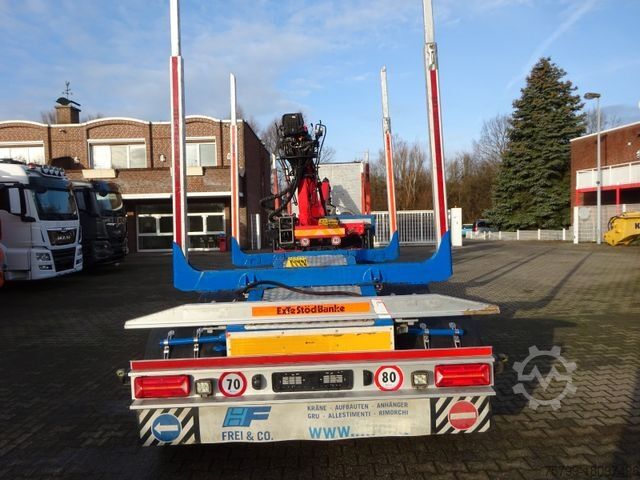 Holztransporter LKW MAN 28.500 TGS Allrad. HOLZZUG EPSILON-Kran GREIFER
