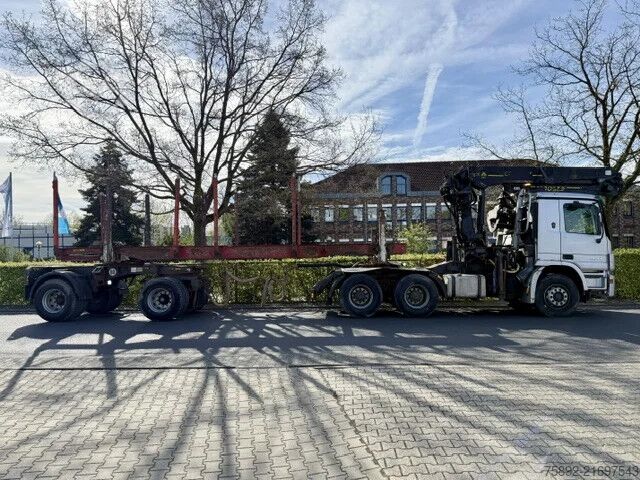 Holztransporter Mercedes-Benz Actros 2644 Holz Kran Palfinger SRX47/Komplettzug