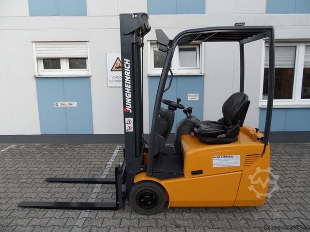 Elektro 3 Rad-Stapler Jungheinrich EFG 115 - Freisichtmast