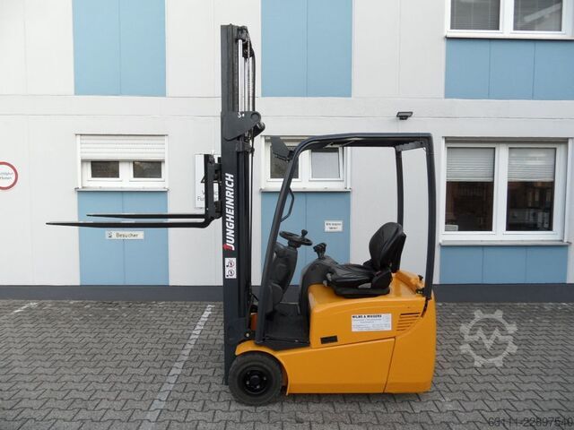 Elektro 3 Rad-Stapler Jungheinrich EFG 115 - Freisichtmast