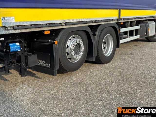LKW mit Pritsche & Plane  Actros 2533L EDSCHA Curtainsider