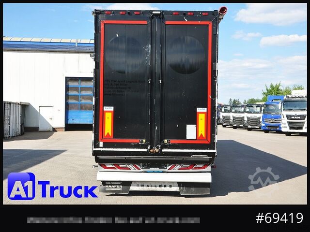 Walking floor semitrailer KNAPEN K100, Liftachse, Funk ca. 90m³