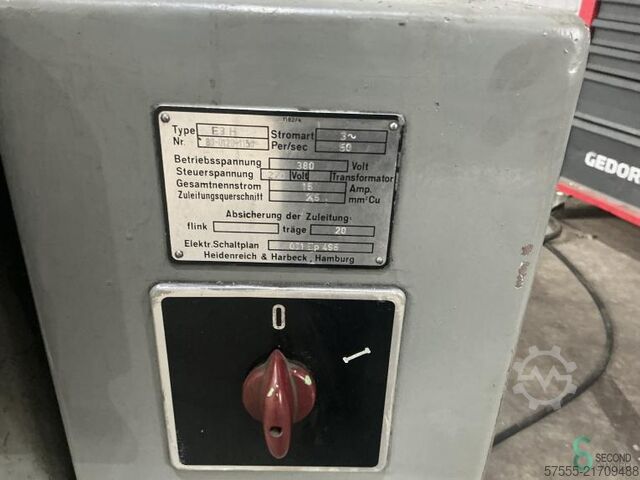 Horizontal lathes  VDF Heidenreich & Harbeck, E3 H, 600x4000mm VDF 