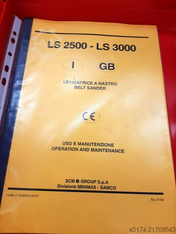 Long belt grinder MINIMAX SCM LS 300