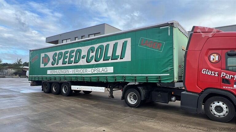 Schiebeplanen Krone SD27 (BELGIAN TRAILER / TOP CONDITION / BPW AXL...