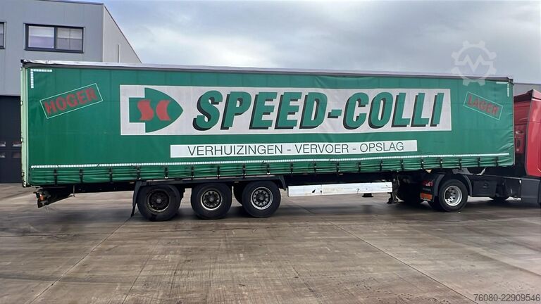 Schiebeplanen Krone SD27 (BELGIAN TRAILER / TOP CONDITION / BPW AXL...