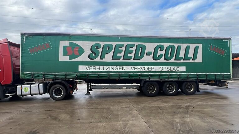 Schiebeplanen Krone SD27 (BELGIAN TRAILER / TOP CONDITION / BPW AXL...