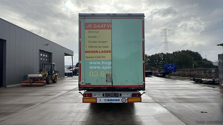 Schiebeplanen Krone SD27 (BELGIAN TRAILER / TOP CONDITION / BPW AXL...