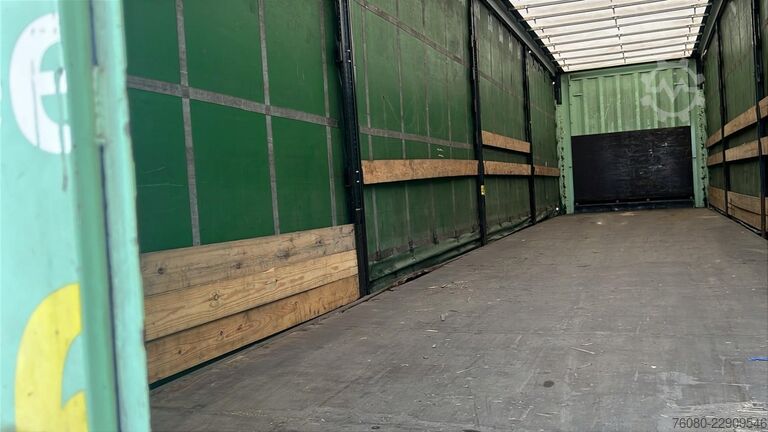 Schiebeplanen Krone SD27 (BELGIAN TRAILER / TOP CONDITION / BPW AXL...
