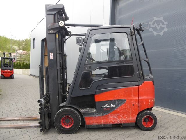 Elektro 4 Rad-Stapler Linde E25H-01/600