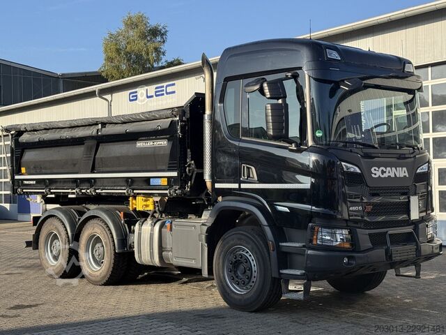 Dreiseitenkipper LKW SCANIA G460 3-Seiten-Kipper / Meiller Trigenius