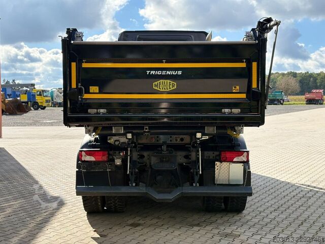 Dreiseitenkipper LKW SCANIA G460 3-Seiten-Kipper / Meiller Trigenius