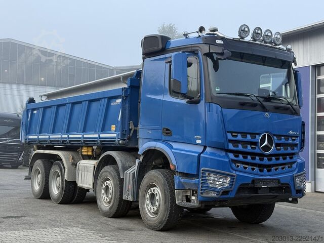 Dreiseitenkipper LKW MERCEDES-BENZ AROCS 4151 Styleline Meiller Kipper 6x4 Euro 6