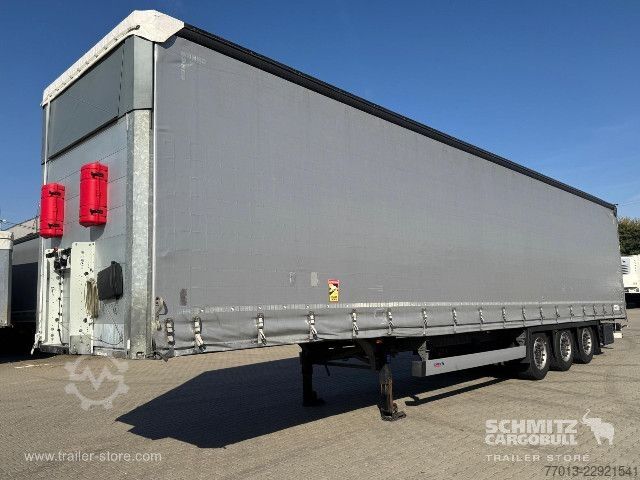 Auflieger mit Pritsche & Plane Schmitz Cargobull Curtainsider Mega