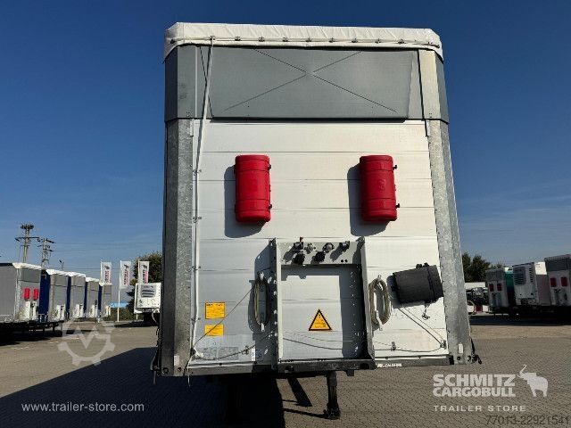 Auflieger mit Pritsche & Plane Schmitz Cargobull Curtainsider Mega
