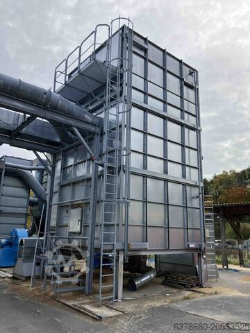 Stationäre Absauganlage Spänex Spülluftfilterhaus SLF 35-FH-U-6-2-S