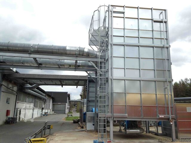 Stationäre Absauganlage Spänex Spülluftfilterhaus SLF 35-FH-U-6-2-S