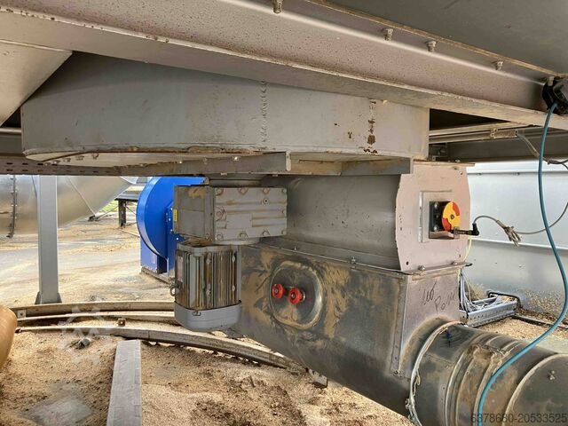 Stationäre Absauganlage Spänex Spülluftfilterhaus SLF 35-FH-U-6-2-S