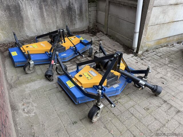 Rotary mower 120 and 180 cm, used for mini tractor RVT cirkelmaaier 120 en 180 cm gebruikt voor minitractor