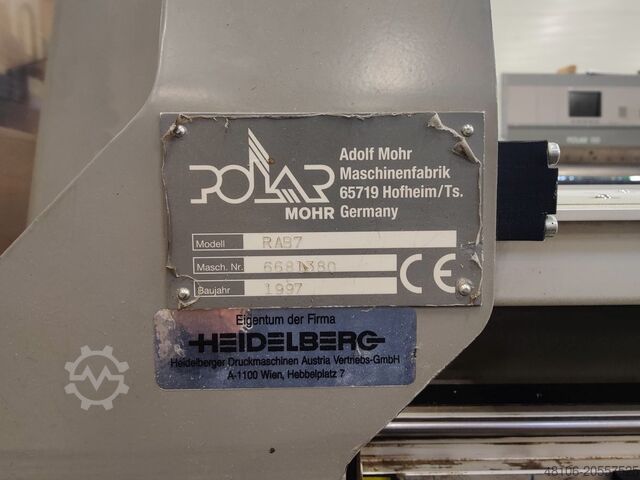 Paper cutting machine Polar Mohr 155 ED