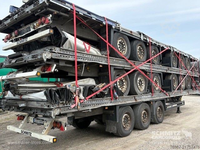 Open semitrailer with tarp Schmitz Cargobull Curtainsider Standard