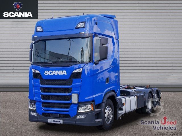 Roll-off tipper truck Scania S 500 B6x2*4NA - HIAB Multilift Ultima 21S.59 -