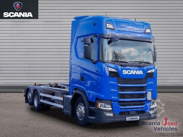Roll-off tipper truck Scania S 500 B6x2*4NA - HIAB Multilift Ultima 21S.59 -