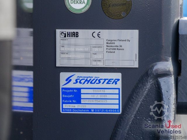 Roll-off tipper truck Scania S 500 B6x2*4NA - HIAB Multilift Ultima 21S.59 -