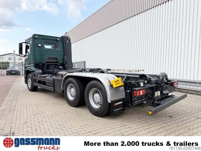 Roll-off tipper truck Mercedes-Benz Arocs 2653 LK 6x4, Retarder, Motorabtrieb, Meiller