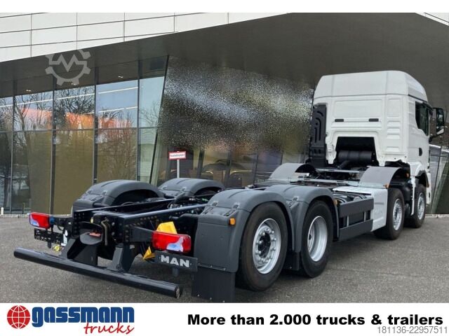 Truck chassis MAN TGS 35.470 8x2-6 BL CH, Lift/Lenkachse,