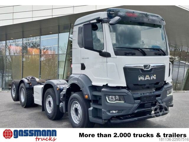 Truck chassis MAN TGS 35.480 8x2-6 BL CH, Lift/Lenkachse,
