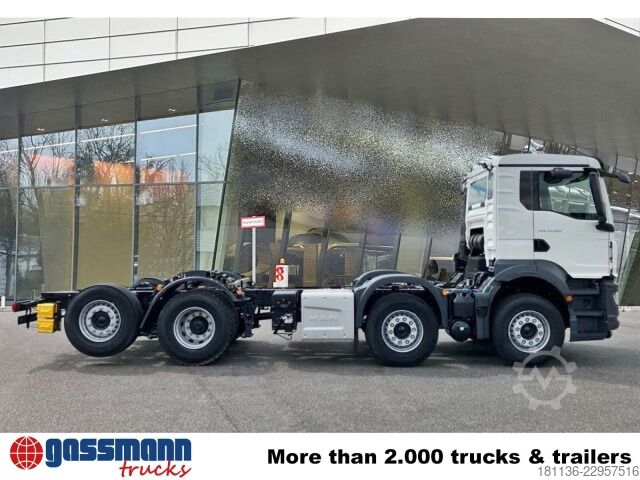 Truck chassis MAN TGS 35.480 8x2-6 BL CH, Lift/Lenkachse,