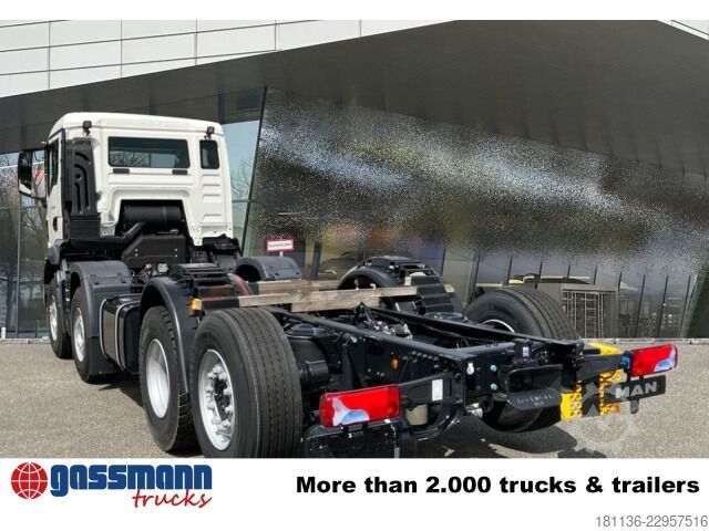 Truck chassis MAN TGS 35.480 8x2-6 BL CH, Lift/Lenkachse,