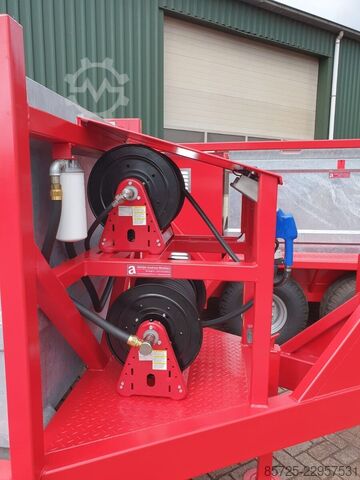 Fuel tanker  IBC Trailer brandstofwagen