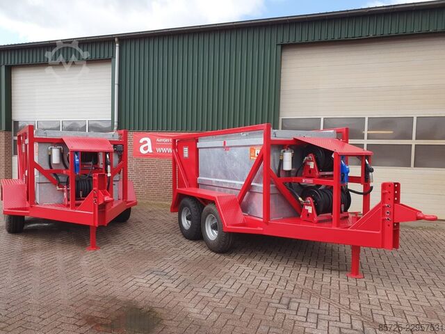 Fuel tanker  IBC Trailer brandstofwagen