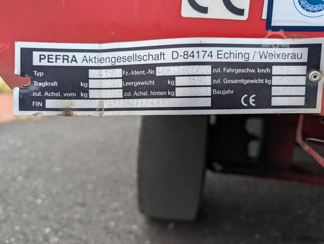 Heavy-duty Trailers Pefra 4150