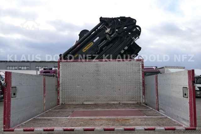 LKW mit Pritsche (offen) SCANIA R500 Pritsche Kran Palfinger Lift-/Lenkachse Eu5