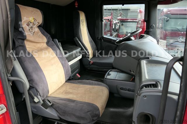LKW mit Pritsche (offen) SCANIA R500 Pritsche Kran Palfinger Lift-/Lenkachse Eu5