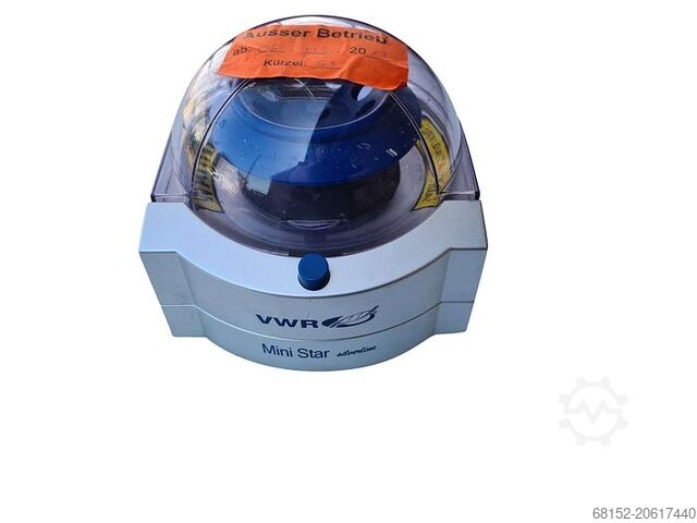 VWR Mini Star Silverline Centrifuge VWR Mini Star Silverline Centrifuge Mini Star