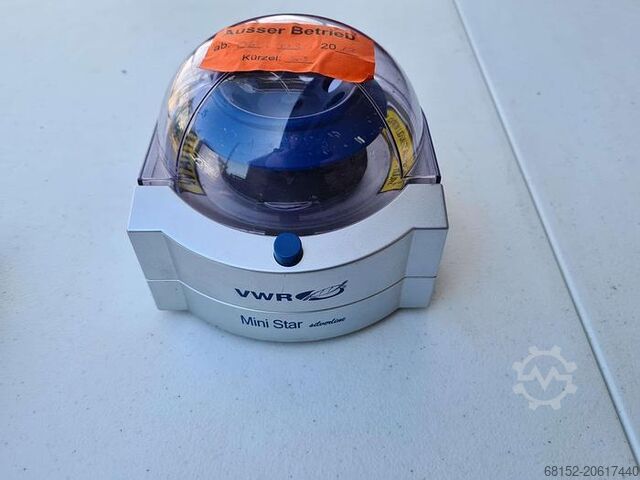 VWR Mini Star Silverline Centrifuge VWR Mini Star Silverline Centrifuge Mini Star