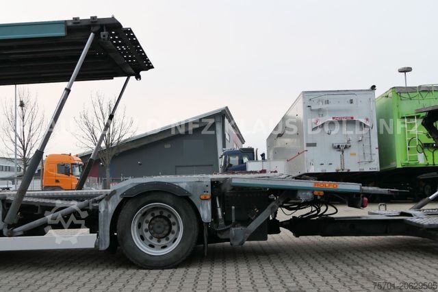 Car carrier truck MERCEDES-BENZ Actros 1848 GigaSpace Autotransp. Rolfo 2-Tanks