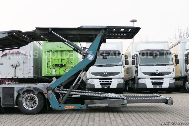 Car carrier truck MERCEDES-BENZ Actros 1848 GigaSpace Autotransp. Rolfo 2-Tanks