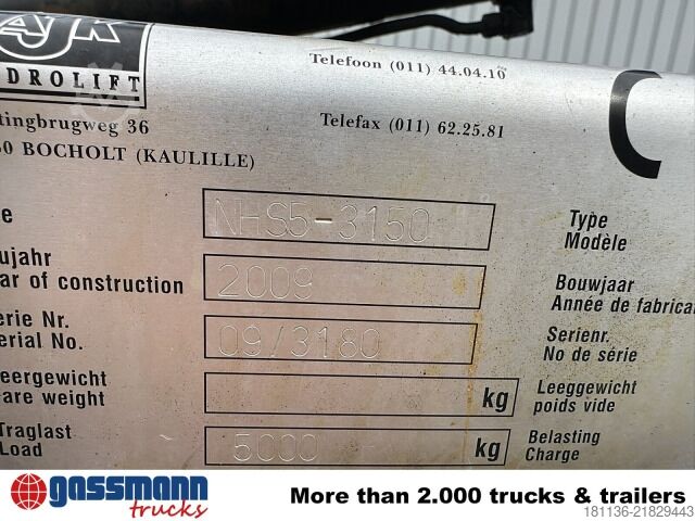 Special purpose truck Unimog U 20 4x4, City-Abroller, Zapfwelle,