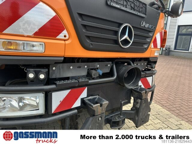 Special purpose truck Unimog U 20 4x4, City-Abroller, Zapfwelle,