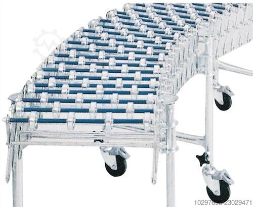 Scissor roller conveyors 600 mm - 1 unit  