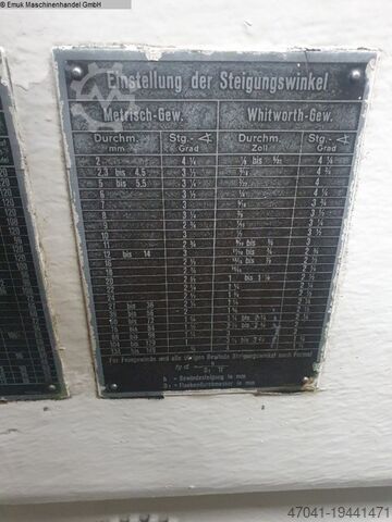 Gewindeschleifmaschine LINDNER FS 3