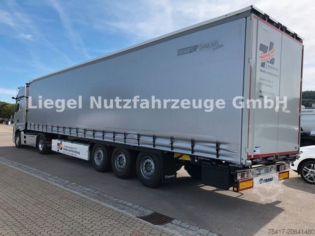Open semitrailer with tarp KRONE Profi Liner *NEU *Vermietung*Tageszulassung