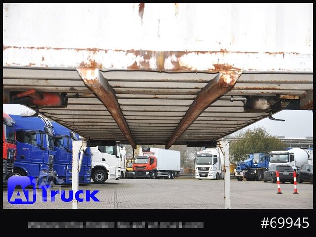 Swap body with box structure KRONE TULO Wechselbrücke Koffer, Zurrösen innen 2460mm