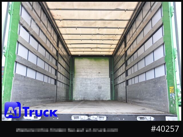 Swap body with flatbed & tarp KOEGEL 7.45 BDF Wechselbrücke, neue Plane, Bordwand